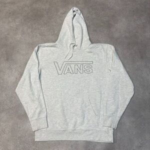 Vans Light Gray Logo Hoodie